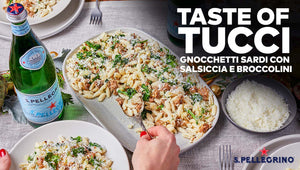 S.Pellegrino Presents Taste of Tucci: Gnocchetti Sardi con Salsiccia e Broccolini Cover