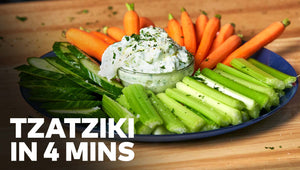 TZATZIKI IN 4 MINUTES WITH CHEF NATASHA FELDMAN Cover